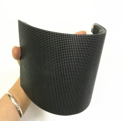 Elastyczny moduł LED 240 * 120 mm P4 Składany wyświetlacz LED 1200 Hz
