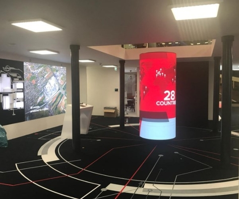 Elastyczny panel LED o wysokiej rozdzielczości P3 90V 130V 5000nits