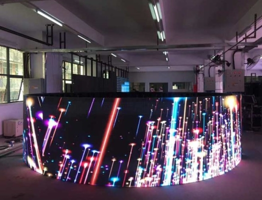 Longda Cienki, elastyczny wyświetlacz LED Moduł ścienny PH2,5 mm Meanwell