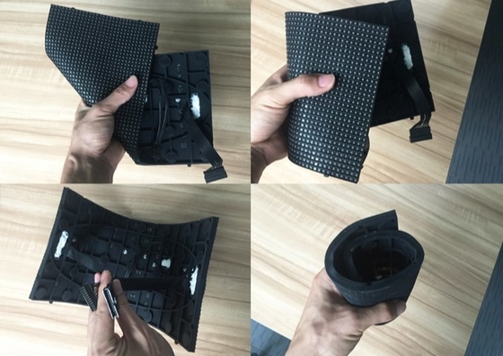 SMD Cylinder Screen Led elastyczny moduł Led płytki ścienne od 140 do 160 stopni Kąt widzenia
