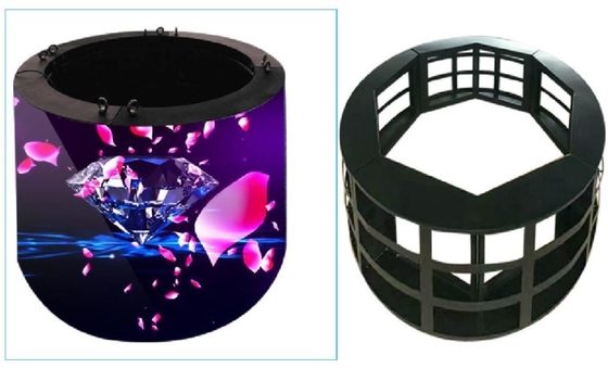 SMD Cylinder Screen Led elastyczny moduł Led płytki ścienne od 140 do 160 stopni Kąt widzenia