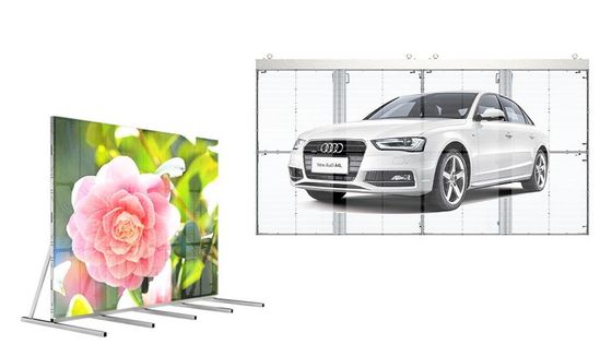 Przezroczysty szklany ekran LED P3.91mm Seria Holograficzna Odświeżanie 3840Hz