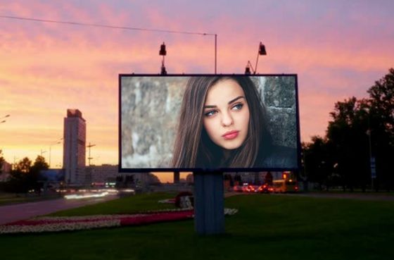 Zewnętrzne ściany wideo LED P3.91 do reklamy Digital Billboard 500*1000mm Outdoor Series