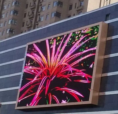 LONGDA Zewnętrzne LED Video Walls Stałe panelowe znaki ODM CRT Synchronizacja