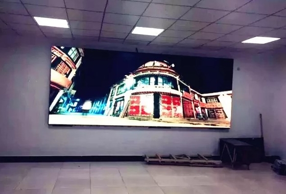 Reklama P3 Wewnętrzny kolorowy wyświetlacz LED 192x192mm Odlew aluminiowy