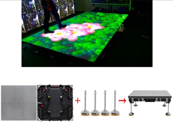 IP65 Panele ślubne LED Dance Floor P3.91 Wedding Dance Floor na imprezę imprezową