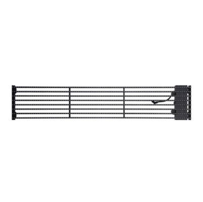 Wbudowany przezroczysty szklany ekran LED HD 7,8 mm Reklama budowlana