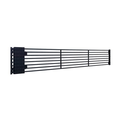 Wbudowany przezroczysty szklany ekran LED HD 7,8 mm Reklama budowlana
