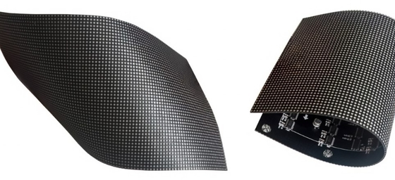 Kryty wyświetlacz LED HD P2.5 SMD Soft Zakrzywiony wewnętrzny elastyczny moduł LED
