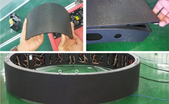 OEM ODM Elastyczność Miękki moduł wyświetlacza LED Miękki panel SMD Pixel Pitch P2.5