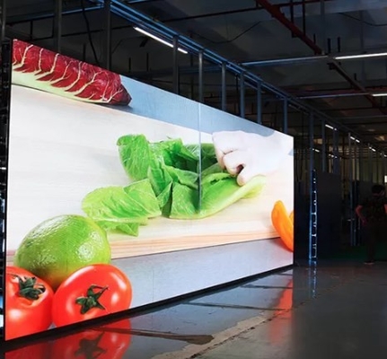 P3.91 Ekran tła LED Odlew ciśnieniowy Aluminium 250X250mm Wyraźny żywy obraz