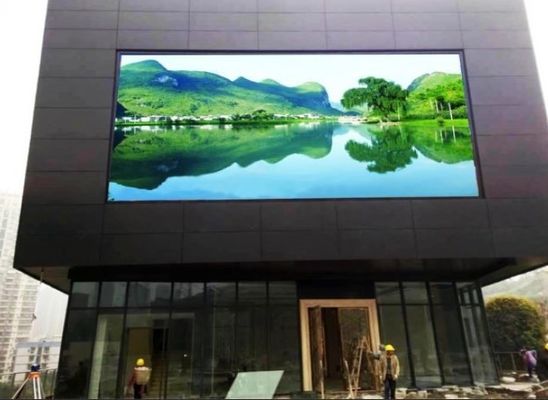 Zastosowane zewnętrzne ściany wideo LED wyświetlacze LED szafki aluminiowe