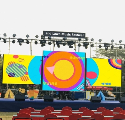 Full Color P3.91 Wynajem wideo Wall Events Backstage Ekran LED Indoor Outdoor